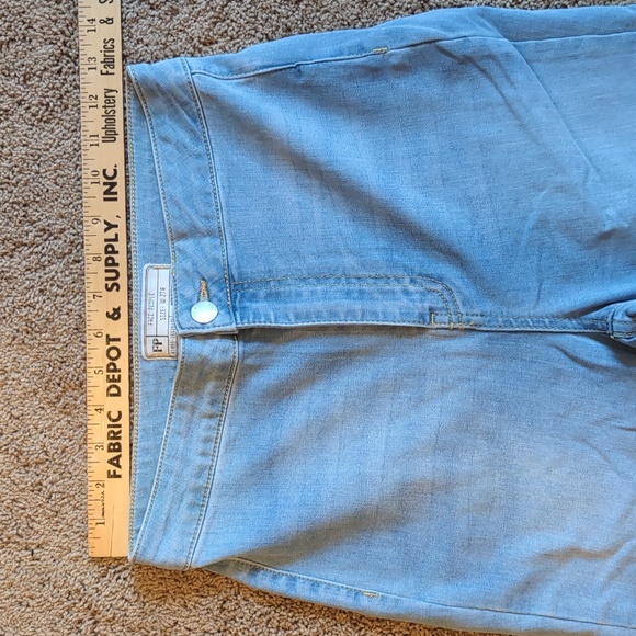 Free People jeans. Size 27R. Large bell bottom. Light wash. - Picture 2 of 8